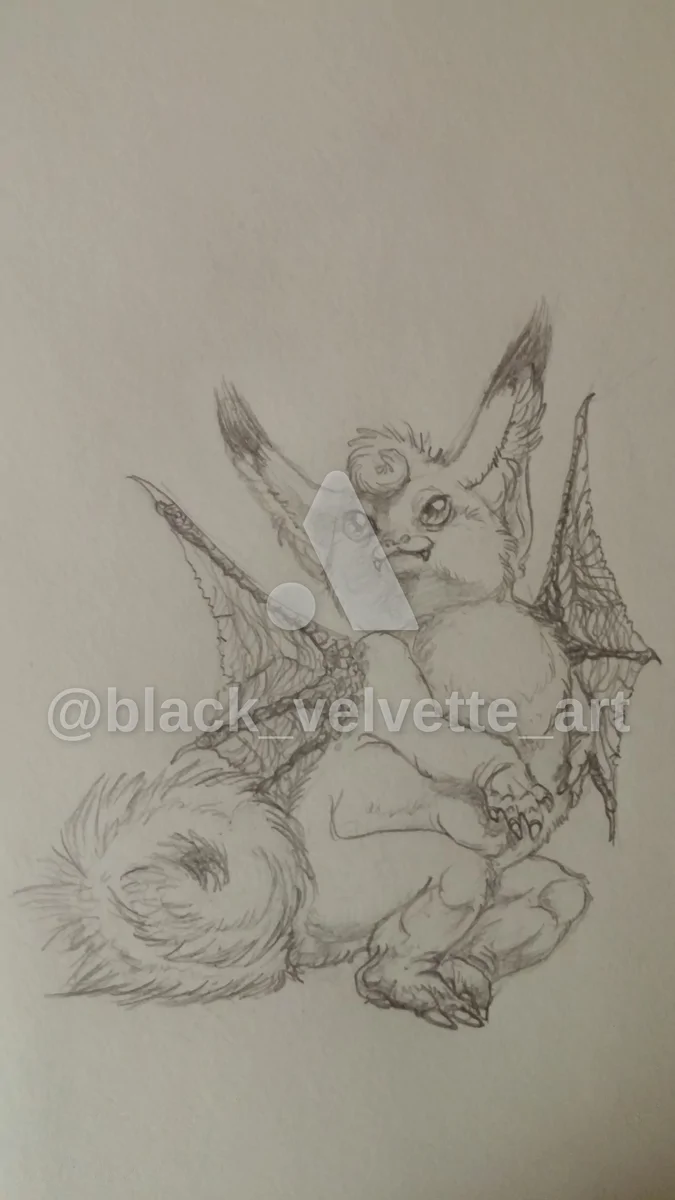 Clefable - artwork by black_velvette_art