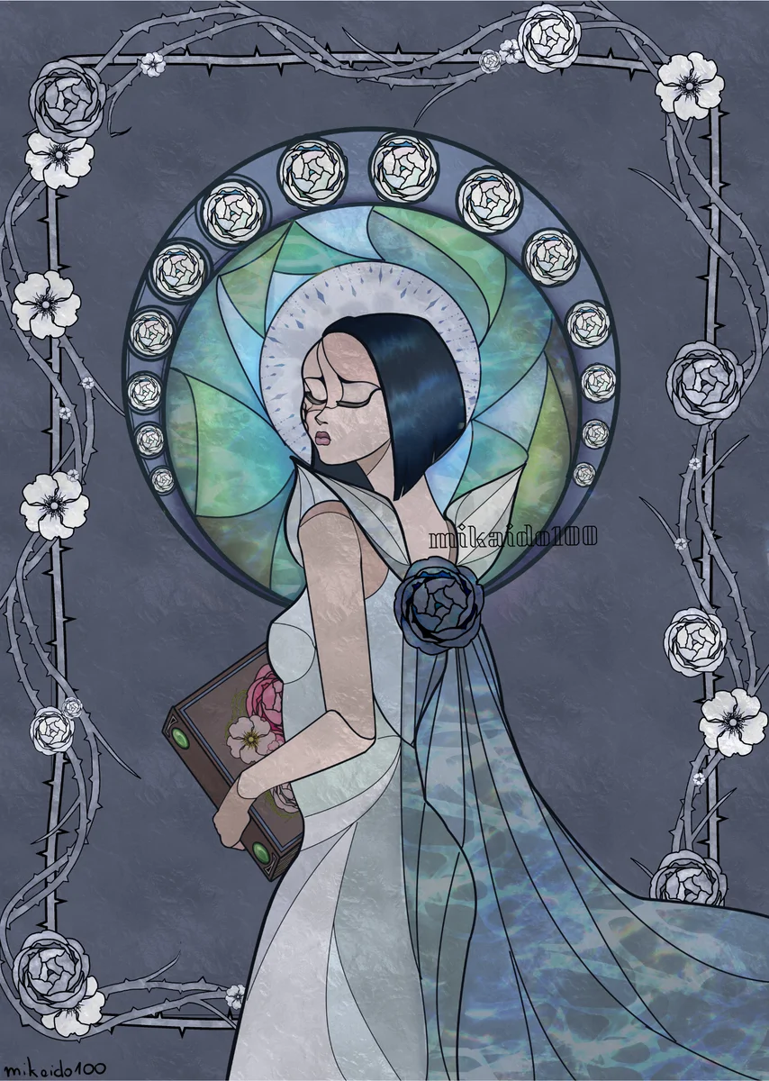 BG3 Cleric [ First ever Commission ] - artwork by mikaido100